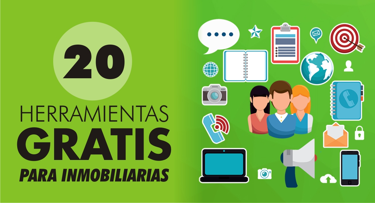 
20 Herramientas GRATIS para Inmobiliarias
